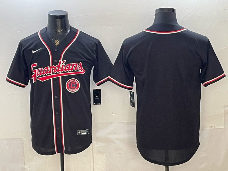 Men 2026 Cleveland Indians blank black Nike MLB Jersey 0621003